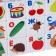 Developing set "smart cubes", alphabet, plastic