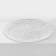 A set of glass plates of the Michelle, 7 objects, white color