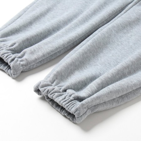 Women's costume with the basis (sweatshirt, trousers), gray color, size 60-4