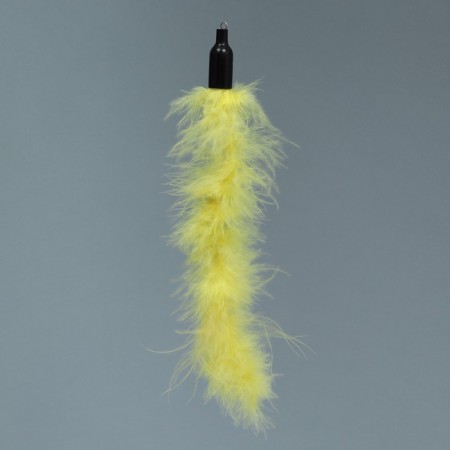 Toinel toy for cats "tail", with a bell, 23 cm, yellow-5
