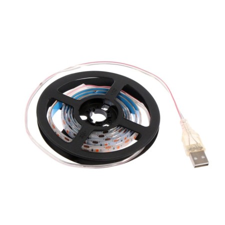 LED Luazon, 5 V, SMD5050, 1 m, IP65, 6.2 W, 60 LED/m, USB, multiproper.-4