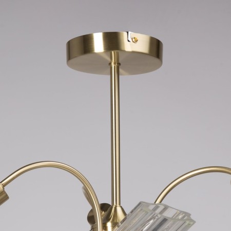 Olympia chandelier, size 65x32.5x65 cm, 240W 6xe14-9