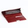 Women's wallet on magnet, red color