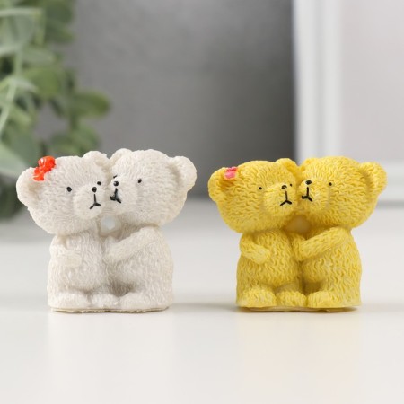 Souvenir Polystone "couple of bears" mix 1.5x4.5x4 cm-1