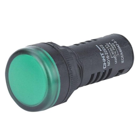 Indicator intercurried Chint 230V, Green