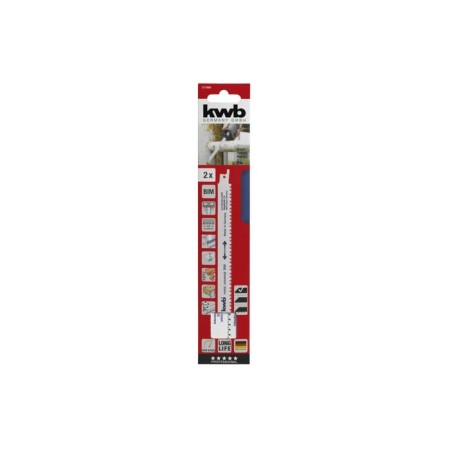 The canvas hacksaw saber -shaped KWB, 240 mm, 2 pcs.-1
