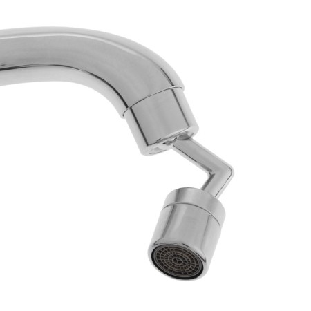 Zein Z3589, rotary, on a hinge, corner, chrome-9