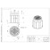 Well, KS-1, 52.5 × 52.5 × 51 cm, plastic, black