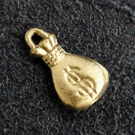 Souvenir wallet "Money bag", tin, 1.1x0.9x0.3 cm-1