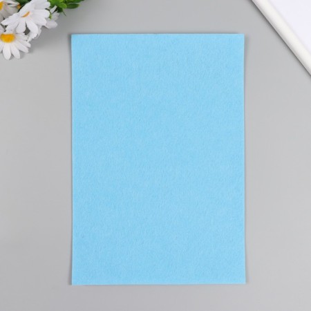 Fetr hard 2 mm "heavenly azure" set 10 sheets format A4-3