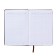 The diary is low, the PVC cover, A5 format, 140 sheets in a cage, with a knife, with a pocket, mix