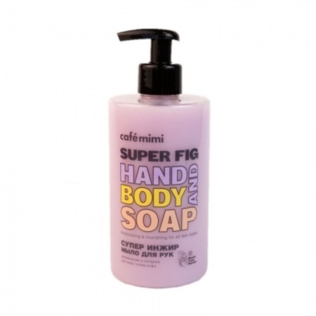 Liquid soap for hand Café Mimi "Super Fig", 450 ml