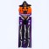 Carnival suspenders "Skeletshka"