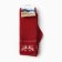 Golphs for children from Mongolian wool, red color, 2-4 years old