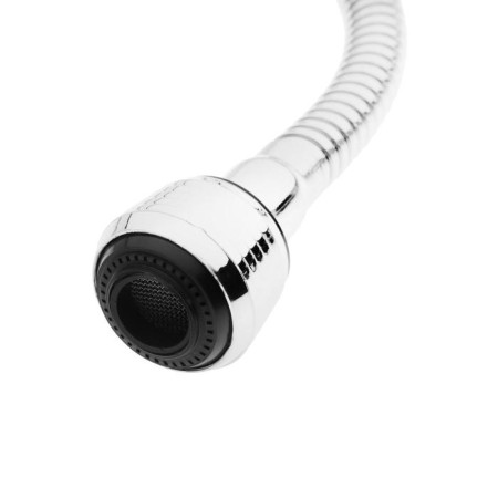 ROEGEN RC001D kitchen mixer, single -leaf, flexible spout, zinc, chrome-2