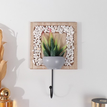Decorative tree "Cactus in a pot" 3x13x20 cm