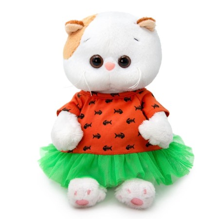 Soft toy "Lee Baby in a dress with fish", 20 cm LB-129