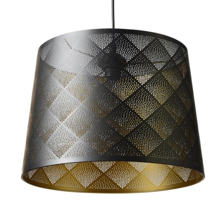 Lamp Bayerlux "Rombs" E27 40W Black gold 35x35x25-90cm-1