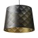Lamp Bayerlux "Rombs" E27 40W Black gold 35x35x25-90cm