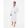 Male bathrobe with a shack, size 56-58, white color