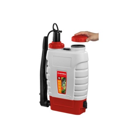 Sprayer Pompovye, Ranzovaya, 12 L, White, Grinda-1