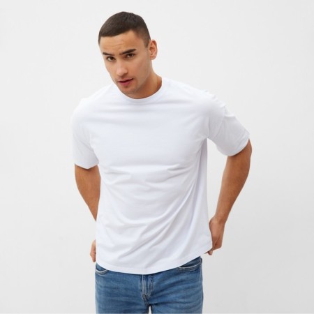 Menku T -shirt Minaku: Exclusive Print, white color, size 48-2