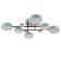 Causteen with PDU 2296/6BL LED 144W 3000-6000K Blue 80x59x14 cm Bayerlux