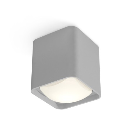 Ambrella Light Acrylic lamp, XS7842011, MR16 GU5.3, GU10 LED 10 W, color gray sand, white matte