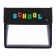 A5 notebook folder (230 x 190 x 50 mm), with Velcro valve, plastic/textiles, calligrata, "School"