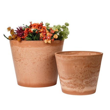 Kashpo for flowers and plants, 30l new terracotta 41x41x33cm-1