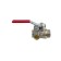 Aquasfera 1012-02, 3/4 ", 3/4", PN 30, internal thread, with a descent, lever