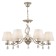 Monique chandelier, 7x40W E14, color gold