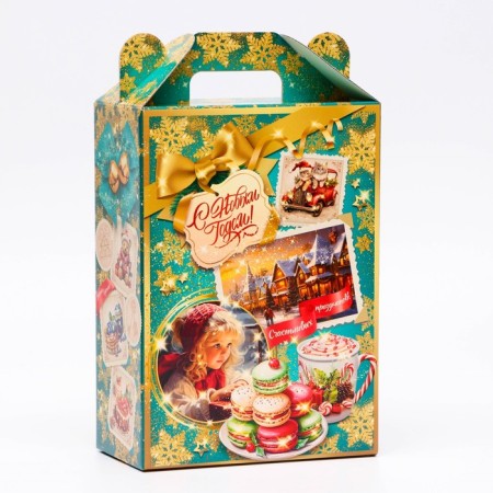 Gift box New Year's taste of childhood 18.5 x 10 x 30.5 cm-1