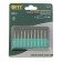 A set of fit balls, reinforced steel with diamond spraying, pin 3 mm, 10 pcs.