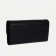 Women's wallet on magnets, black color