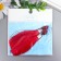 Decor for creativity Textile "Brush with a bead" Brick set 2 pcs 10x1 cm