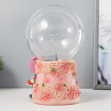 Plasma ball "Mutual love" color 13x11x19 cm Risalux-4