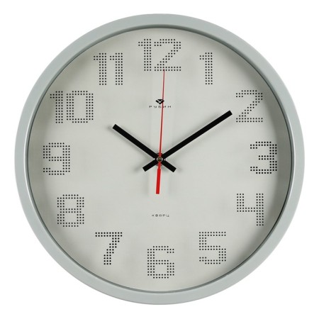 Watching clock, interior "classics", silent, d-30 cm, aa-2