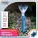 Garden lamp on the sunny battery "Blue flower", 6 × 29 × 6 cm, 1 led, white glow