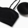 Swimsuit female adhesive minku color black, size 46