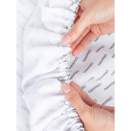 Round tablecloth on an elastic band, size 120x120 cm-4