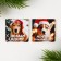 New Year. Bookmarks for books Magnetic 2 pcs on the “Dreams Substitute” substrate ”