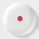 A dish for fruits of the ATLANTA DOLANT, D = 19.5 cm, white color