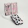The manicure set "Moore-huma", 7 items, in case, black/white color