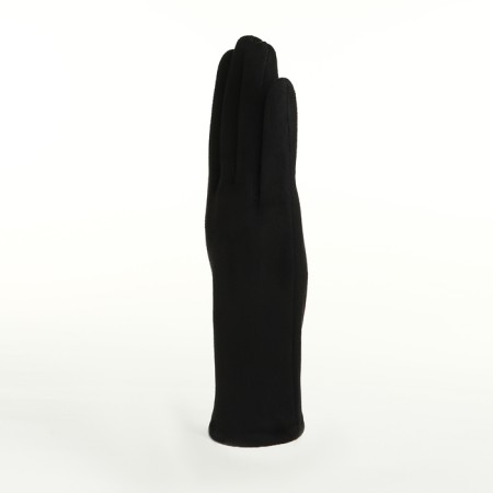 Gloves are female, dimensionless, without insulation, black color-1