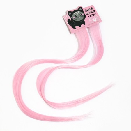 Hair hair clip, strand "delicate kus", 2 pcs-1