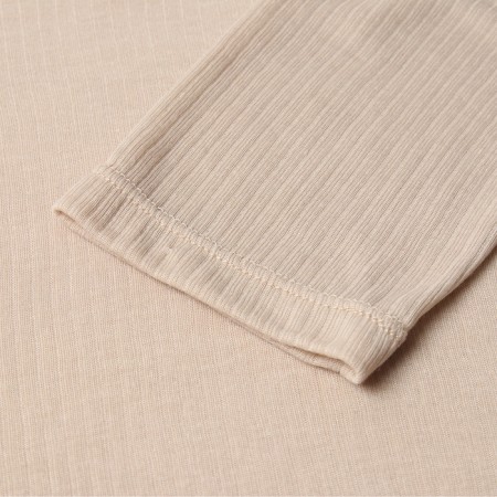 Women's longing KAFTAN: BASIC Line col. Beige, size 48-50-2