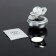 Assessoir on a panel with a flavor, gravitational rings, rotates from the sun, planet, silver