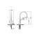 LEMARK COMFORT LM3071C-GRAY kitchen mixer, with tap for drinking water, chrome, gray