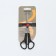 Hairdressers scissors, blade-5.5 cm, black color, n-040
